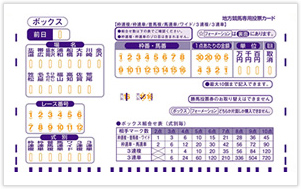 ボックスカード(裏)